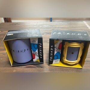 Two Friends TV Show Frame Mugs, Monica’s Peephole Frame Mugs New In Box